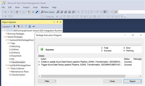 ssis - 858|Run an SSIS package with SSMS .